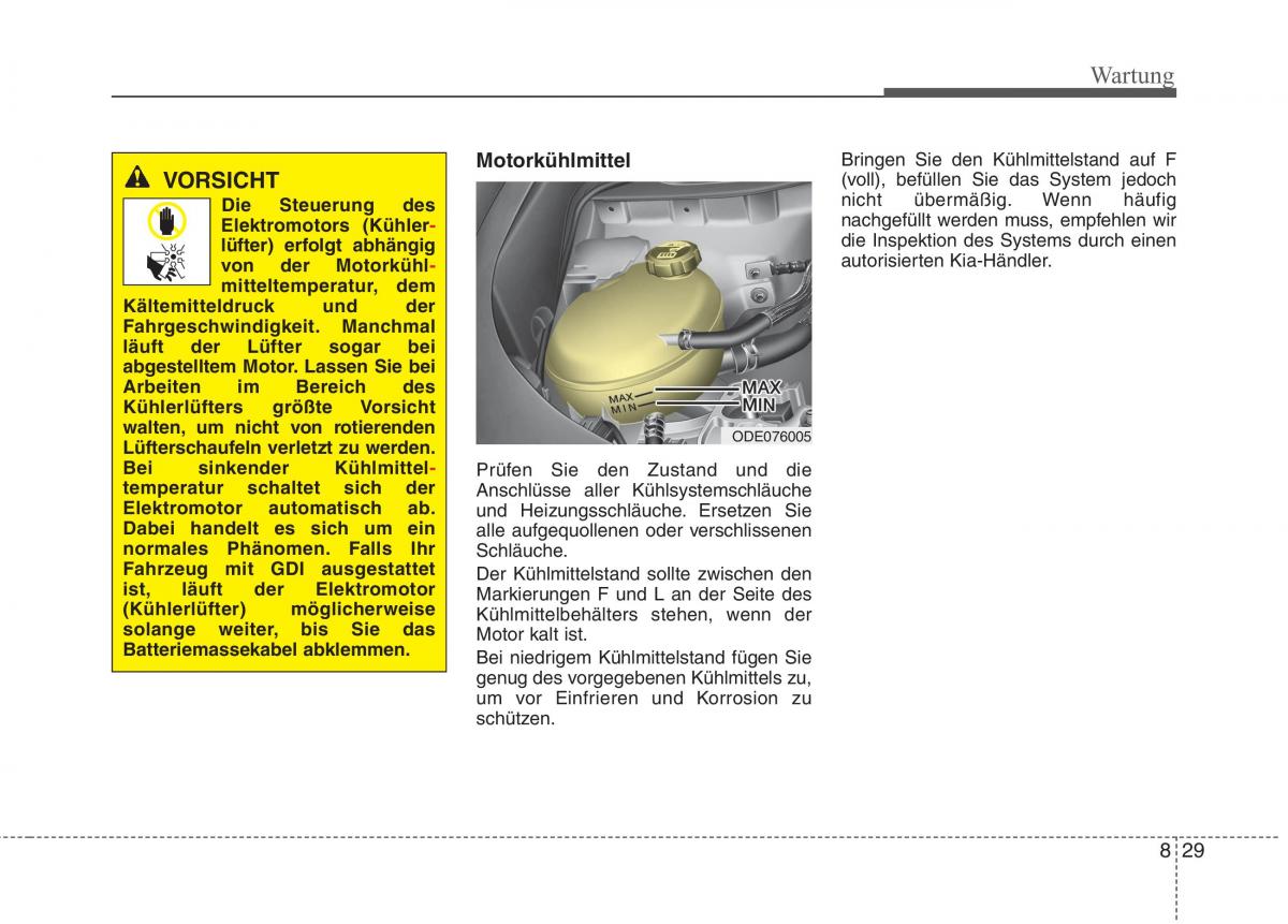 KIA Niro Handbuch / page 518