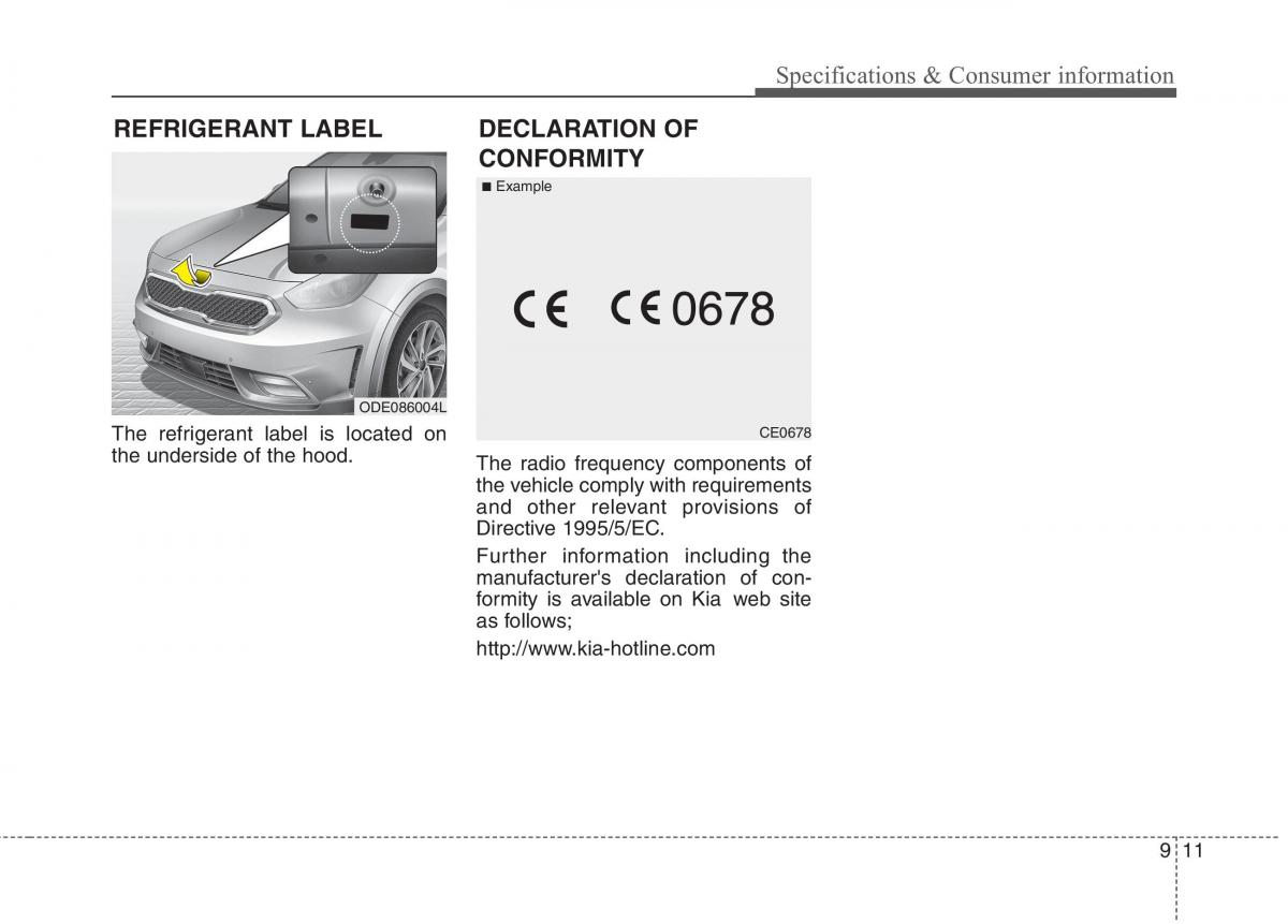 instrukcja obsługi  KIA Niro owners manual / page 563