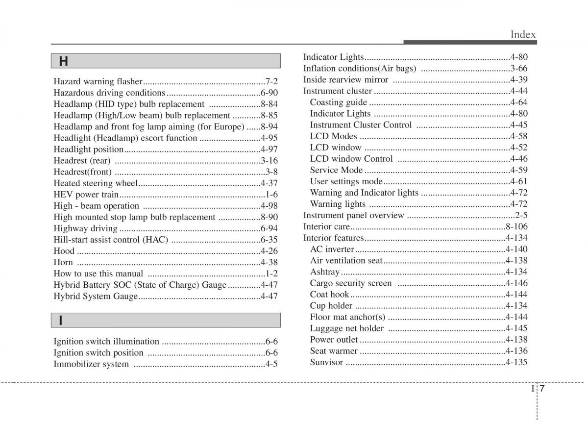 instrukcja obsługi  KIA Niro owners manual / page 579