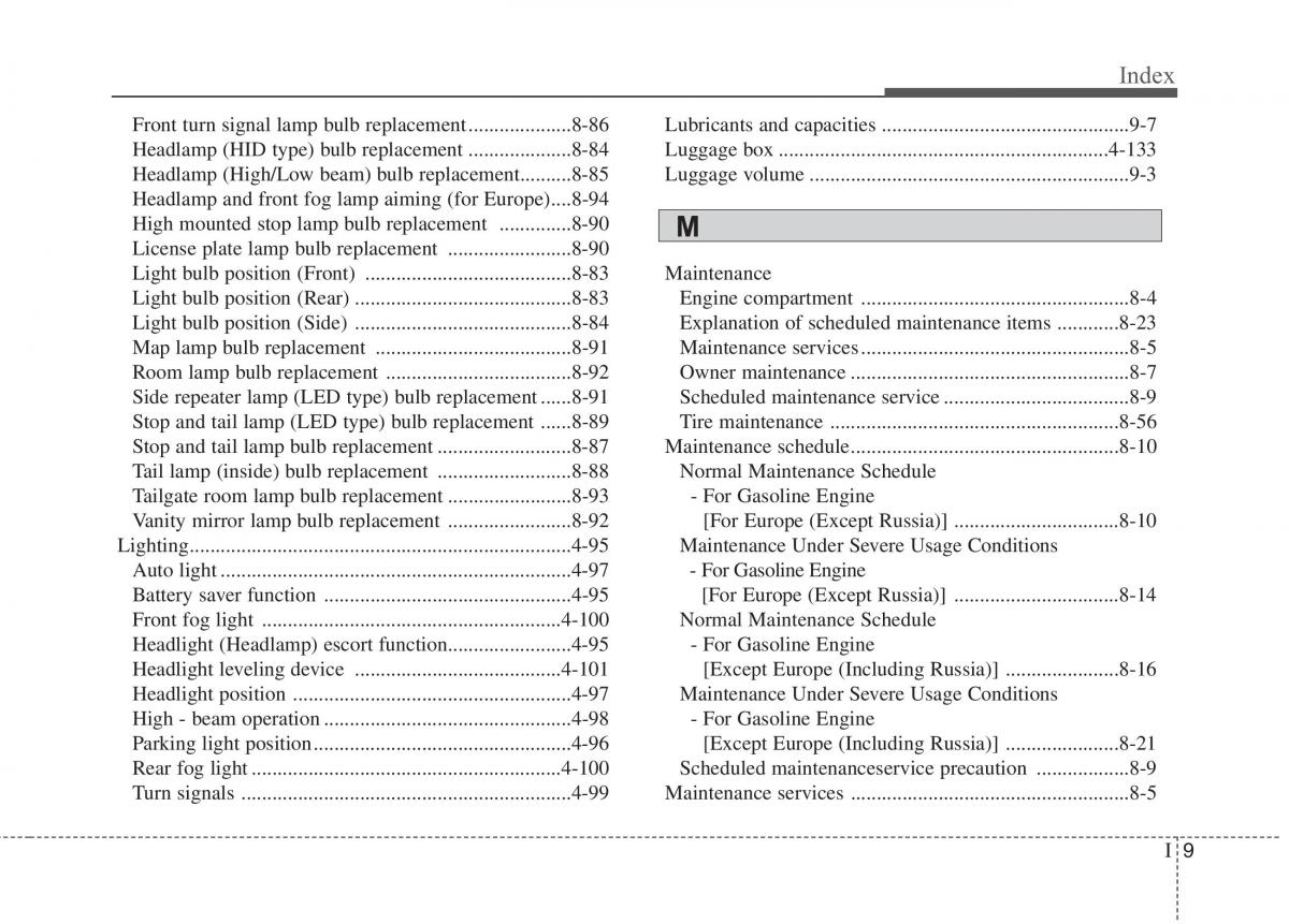 KIA Niro owners manual / page 581