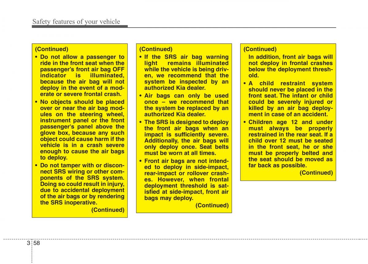 instrukcja obsługi  KIA Niro owners manual / page 87