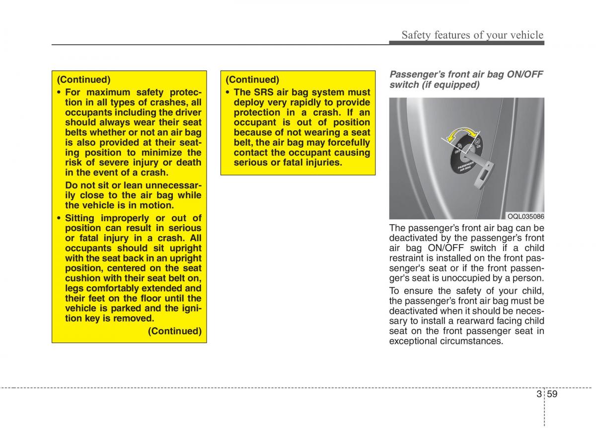 instrukcja obsługi  KIA Niro owners manual / page 88