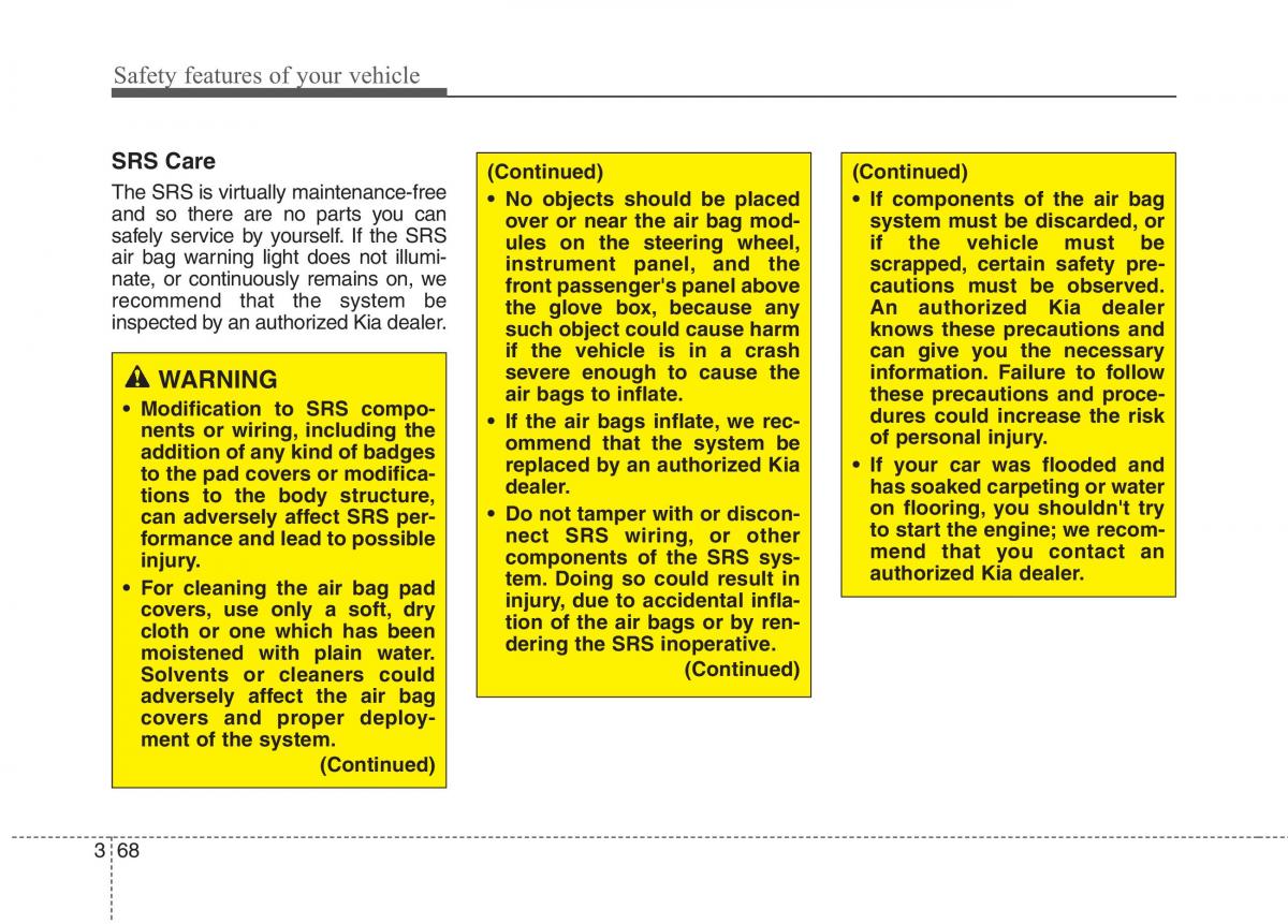 instrukcja obsługi  KIA Niro owners manual / page 97