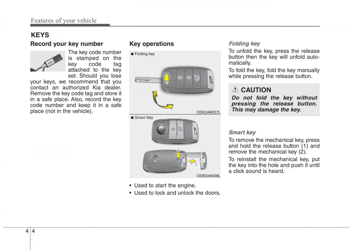 instrukcja obsługi  KIA Niro owners manual / page 103