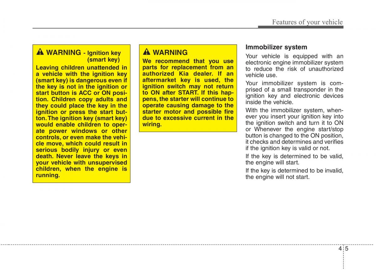 instrukcja obsługi  KIA Niro owners manual / page 104