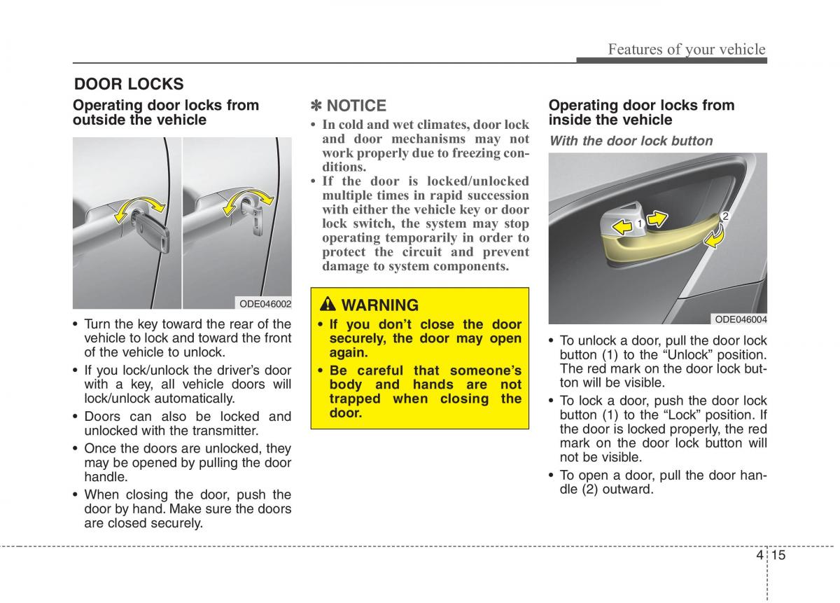 instrukcja obsługi  KIA Niro owners manual / page 114