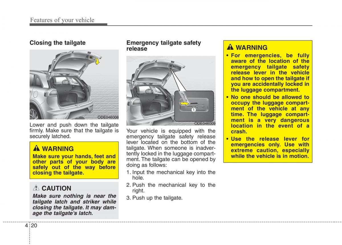 instrukcja obsługi  KIA Niro owners manual / page 119