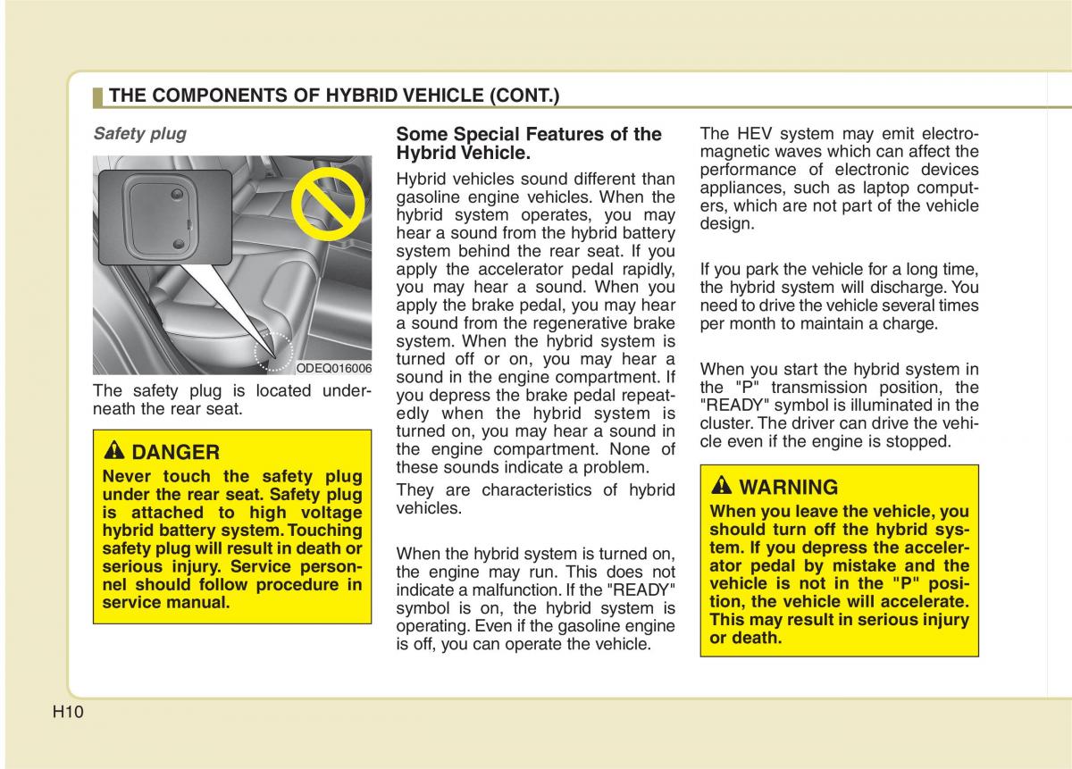 instrukcja obsługi  KIA Niro owners manual / page 13