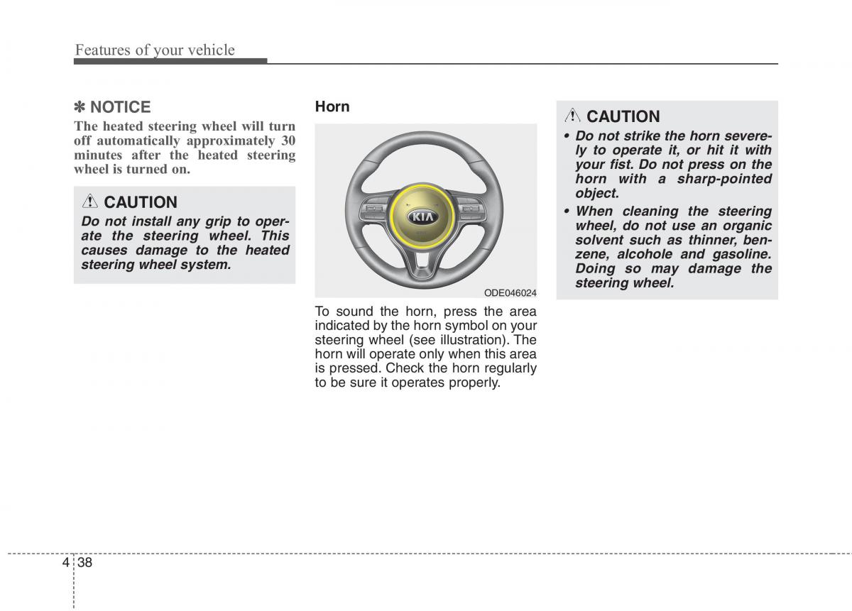 instrukcja obsługi  KIA Niro owners manual / page 137