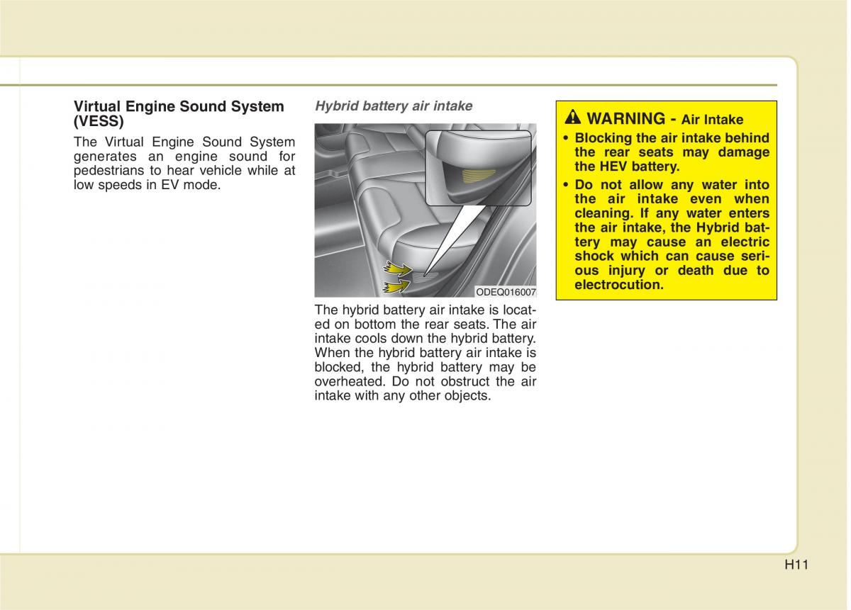 instrukcja obsługi  KIA Niro owners manual / page 14