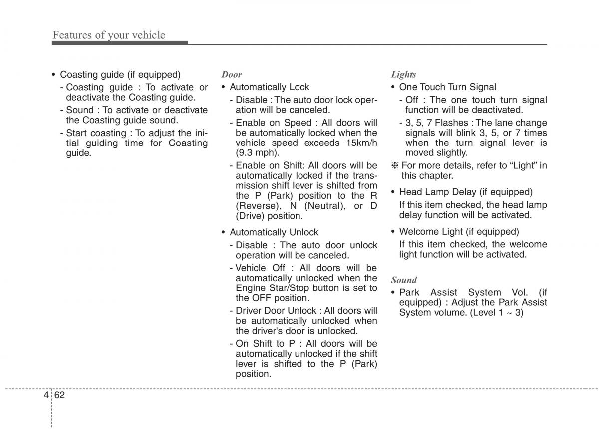 instrukcja obsługi  KIA Niro owners manual / page 161