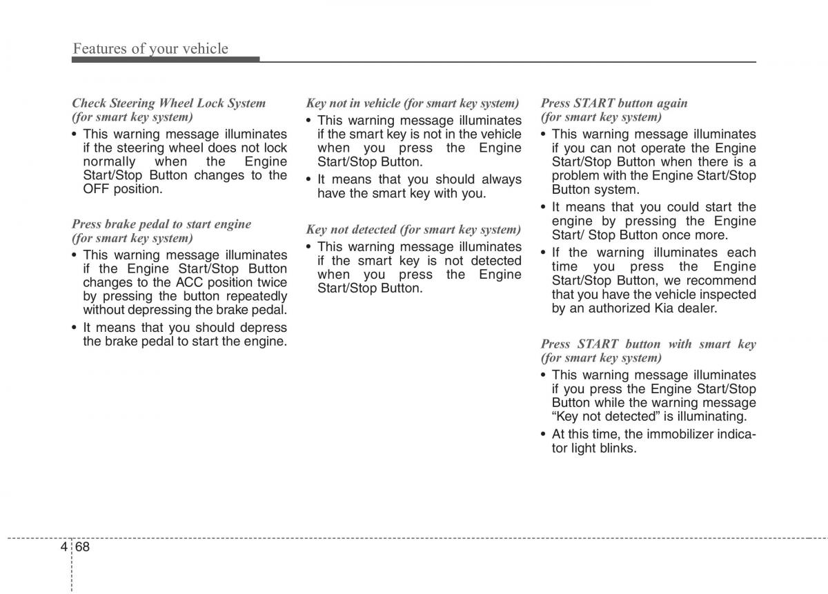 instrukcja obsługi  KIA Niro owners manual / page 167