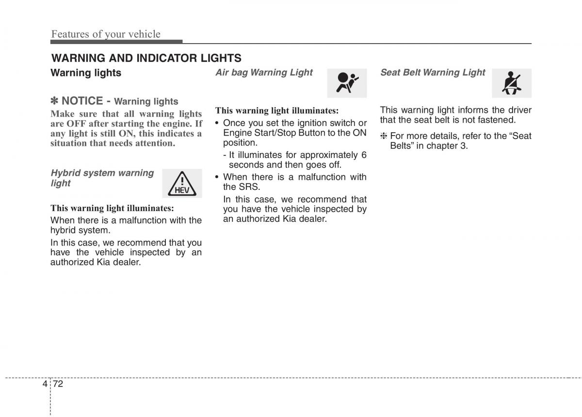 instrukcja obsługi  KIA Niro owners manual / page 171