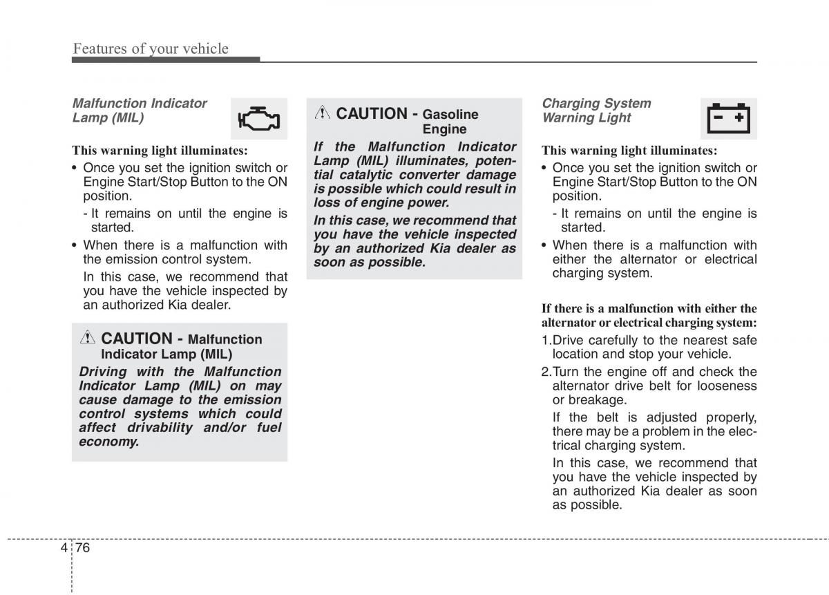 instrukcja obsługi  KIA Niro owners manual / page 175