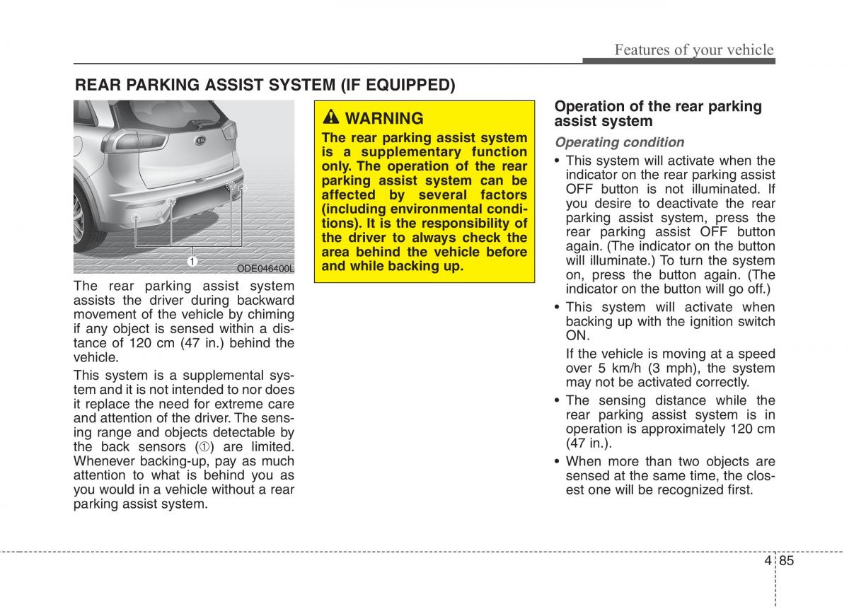 instrukcja obsługi  KIA Niro owners manual / page 184