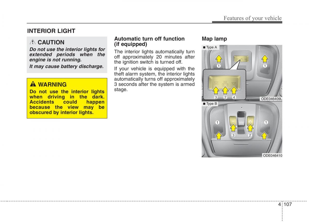 KIA Niro owners manual / page 206