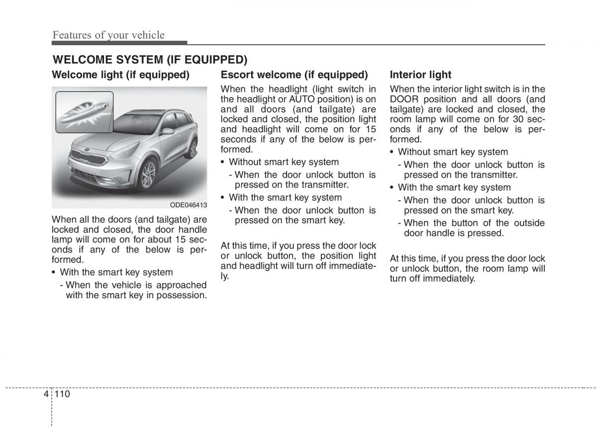 instrukcja obsługi  KIA Niro owners manual / page 209