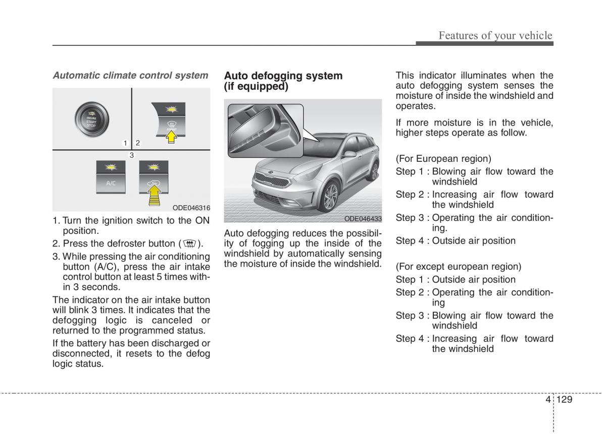 instrukcja obsługi  KIA Niro owners manual / page 228