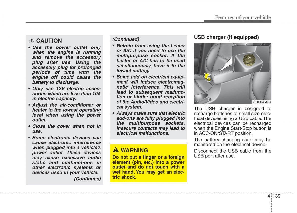 instrukcja obsługi  KIA Niro owners manual / page 238