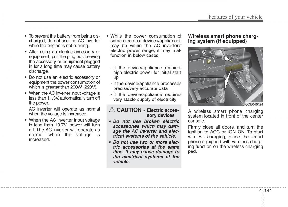 instrukcja obsługi  KIA Niro owners manual / page 240