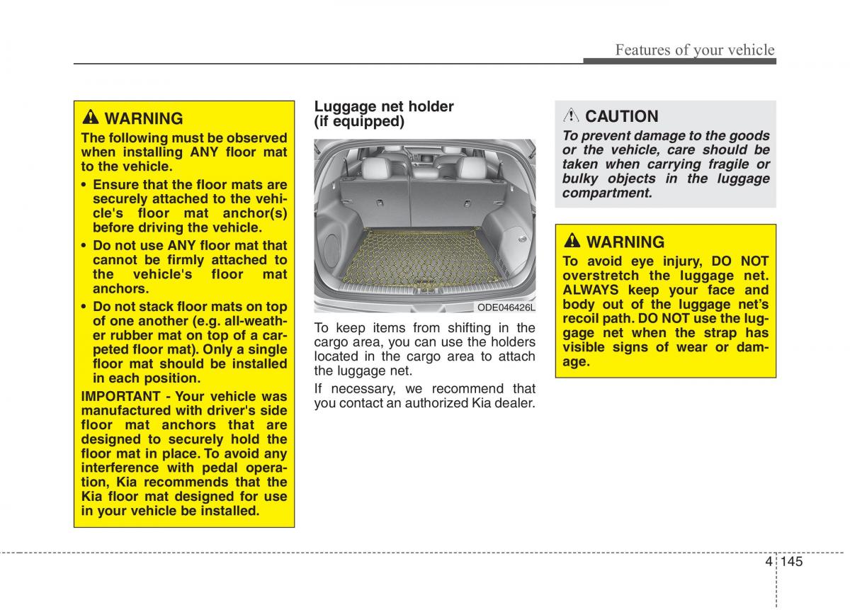 instrukcja obsługi  KIA Niro owners manual / page 244