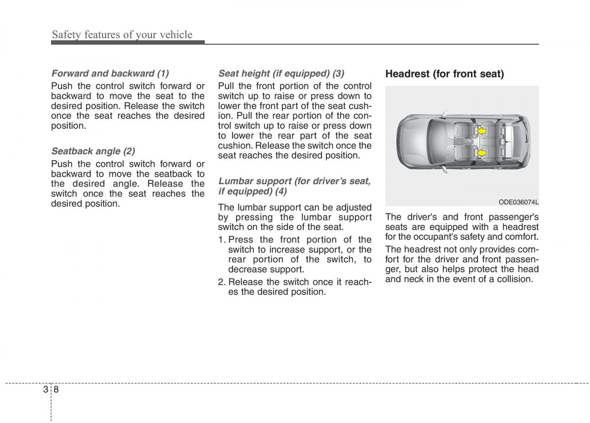 instrukcja obsługi  KIA Niro owners manual / page 37