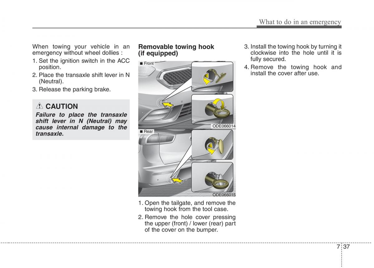 instrukcja obsługi  KIA Niro owners manual / page 438