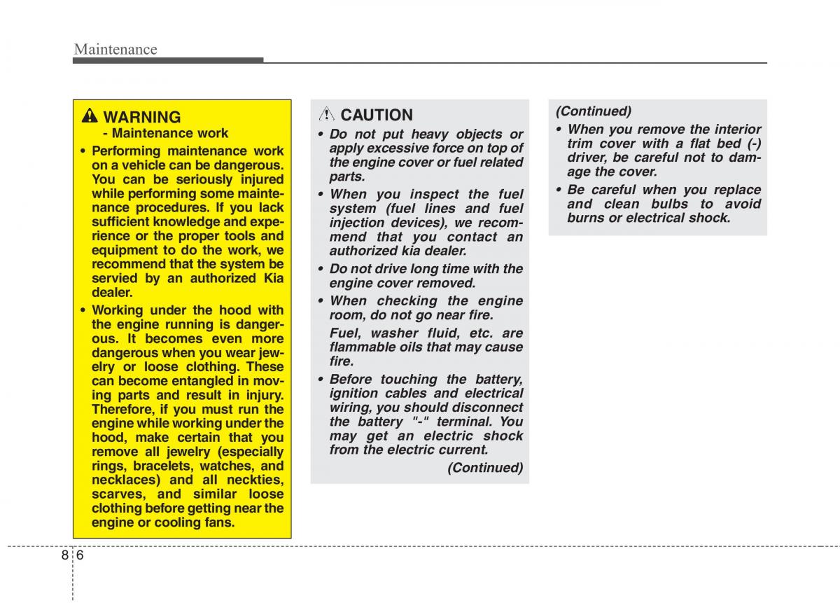 instrukcja obsługi  KIA Niro owners manual / page 448