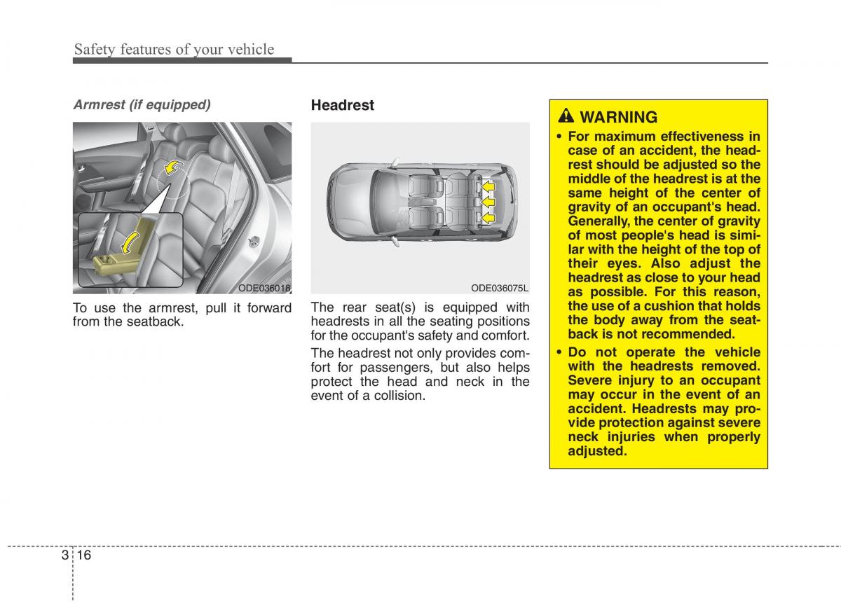 instrukcja obsługi  KIA Niro owners manual / page 45