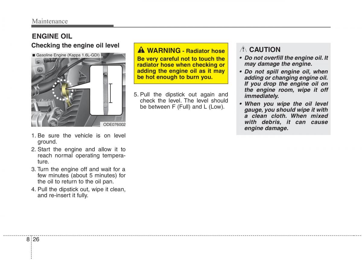 instrukcja obsługi  KIA Niro owners manual / page 468