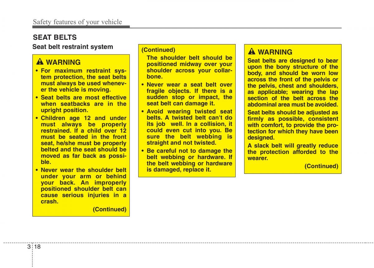 instrukcja obsługi  KIA Niro owners manual / page 47