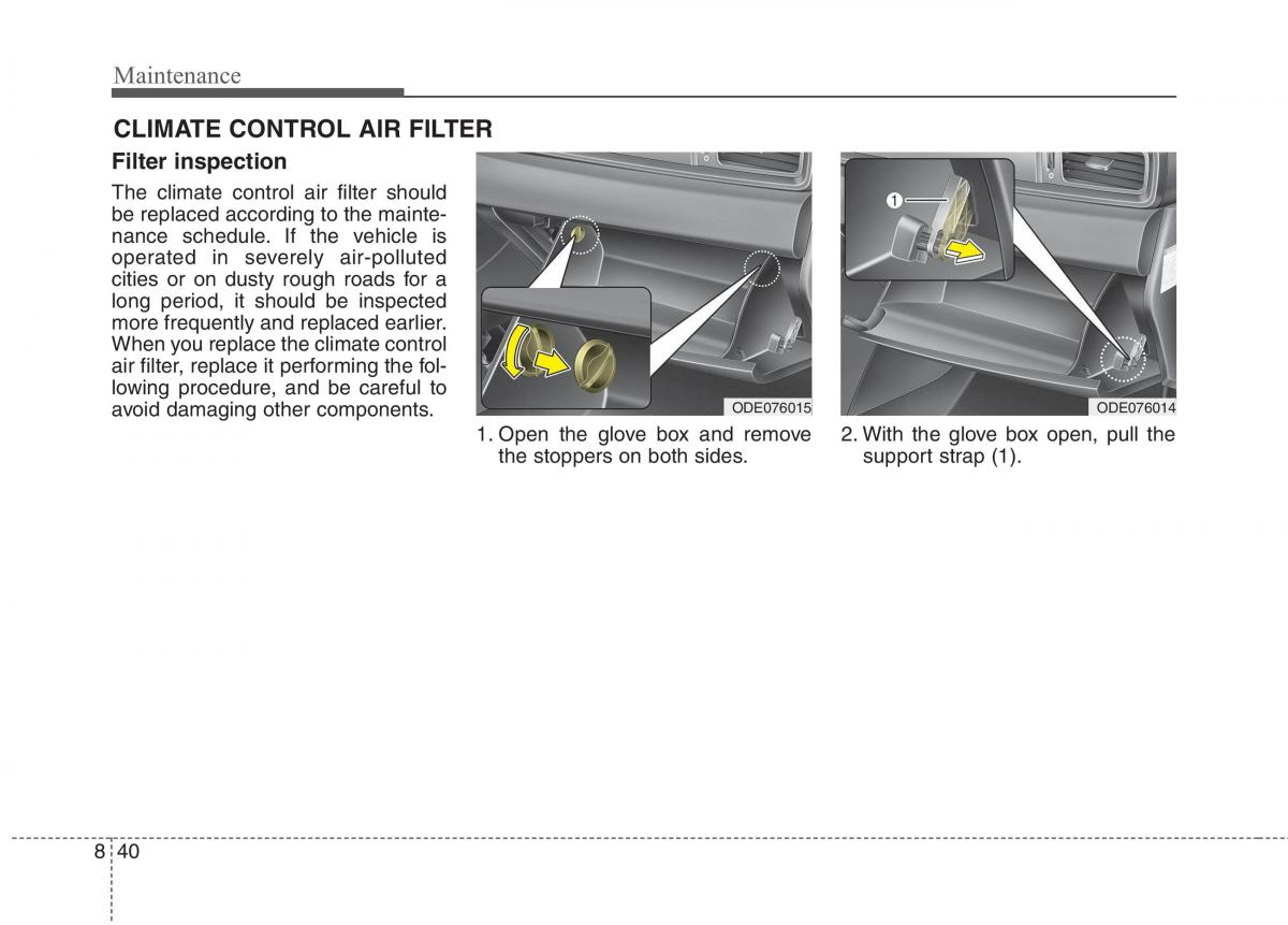 instrukcja obsługi  KIA Niro owners manual / page 482