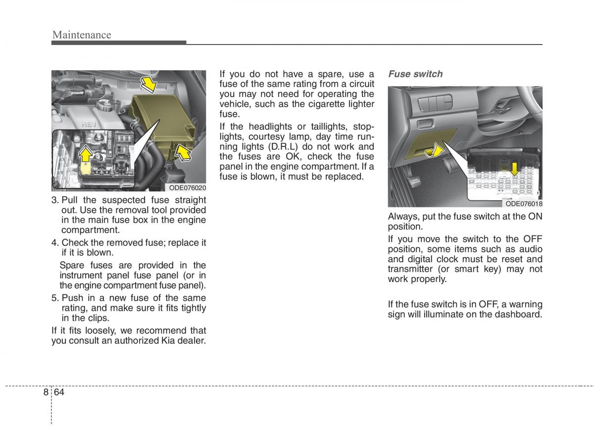 instrukcja obsługi  KIA Niro owners manual / page 506