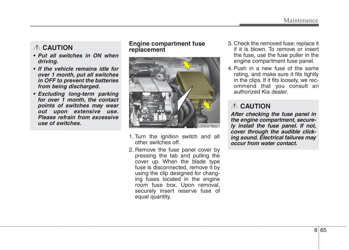 instrukcja obsługi  KIA Niro owners manual / page 507