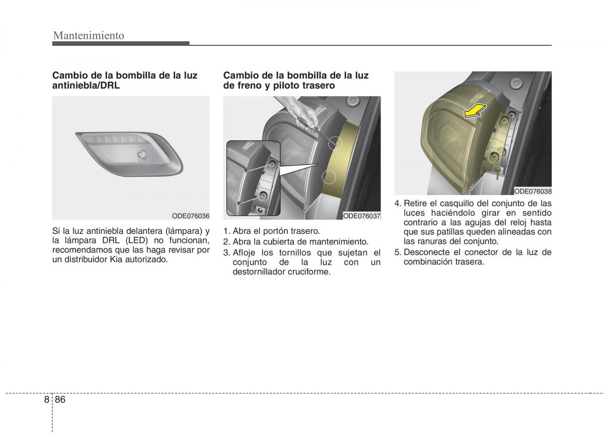 KIA Niro manual del propietario / page 542