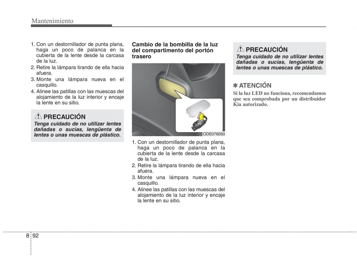 KIA Niro manual del propietario / page 548