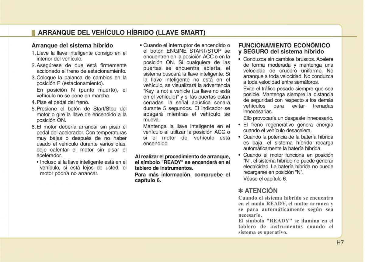 KIA Niro manual del propietario / page 10