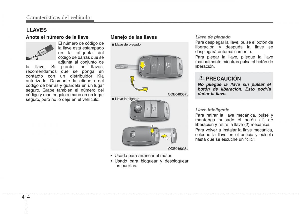 KIA Niro manual del propietario / page 106