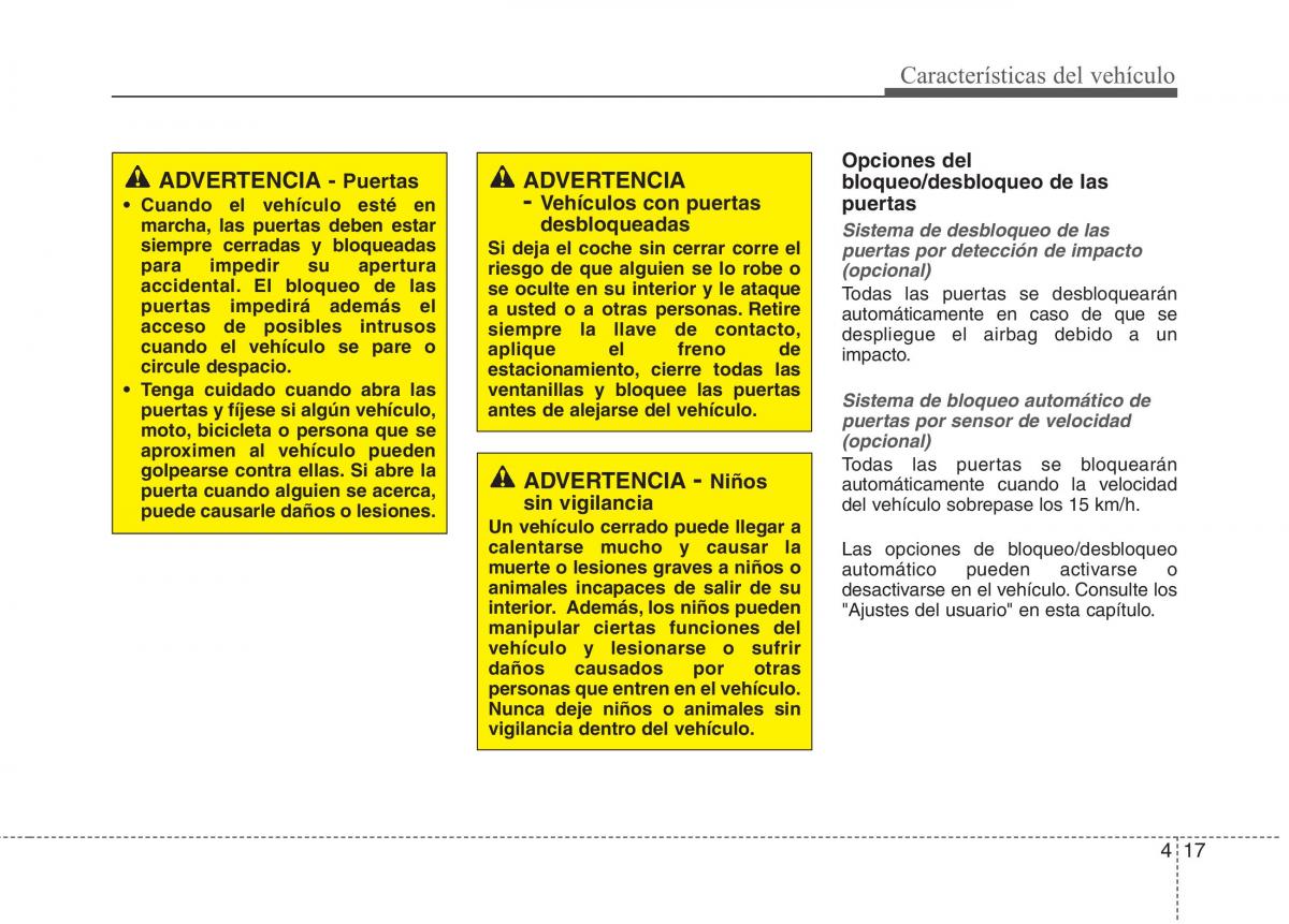 KIA Niro manual del propietario / page 119