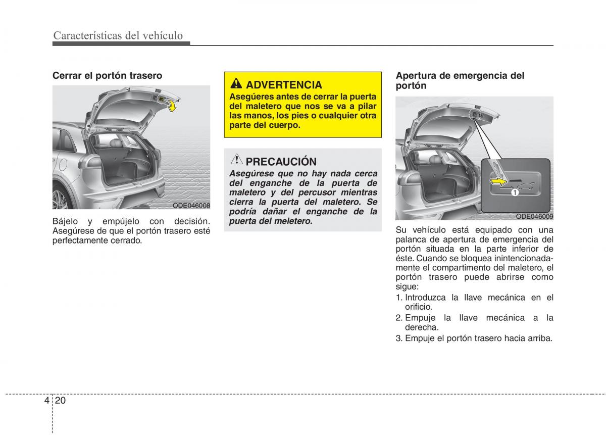 KIA Niro manual del propietario / page 122