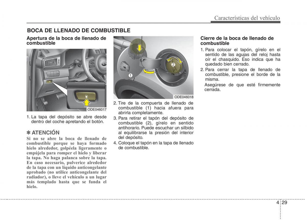 KIA Niro manual del propietario / page 131