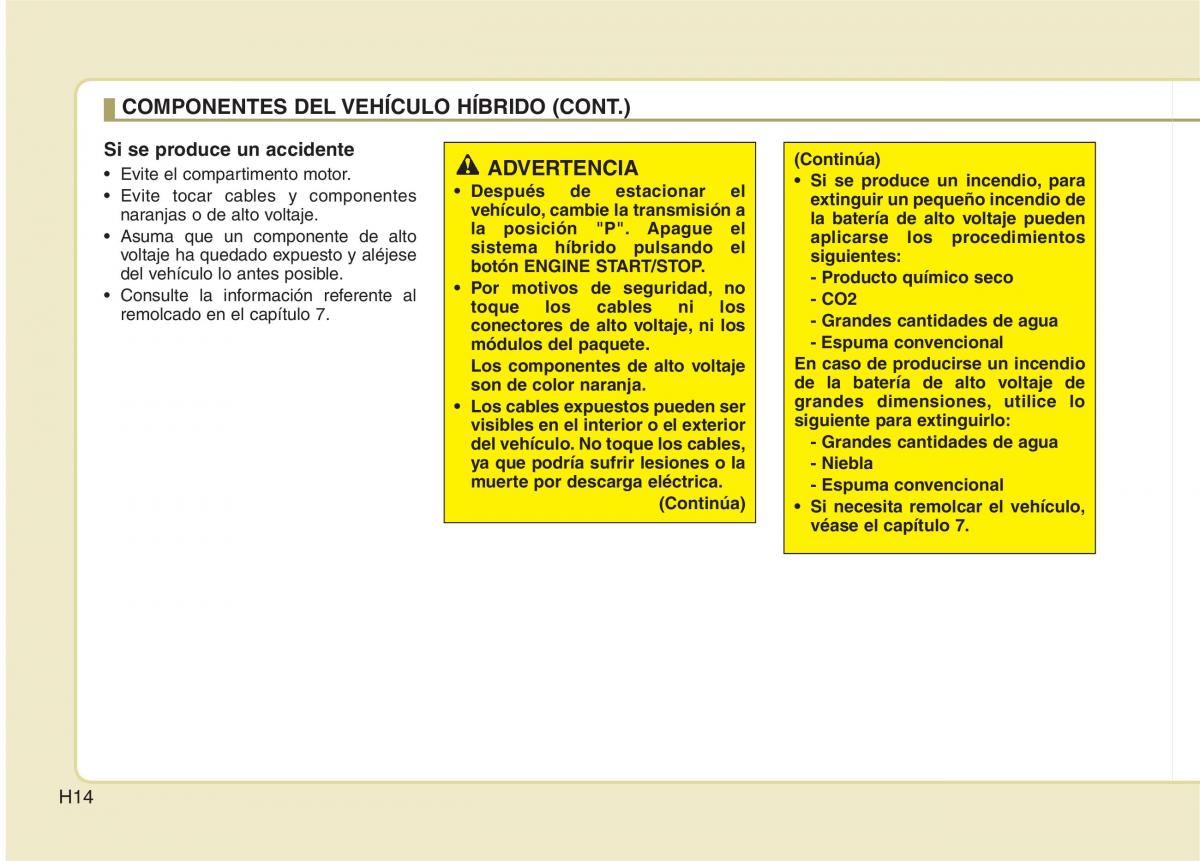 KIA Niro manual del propietario / page 17