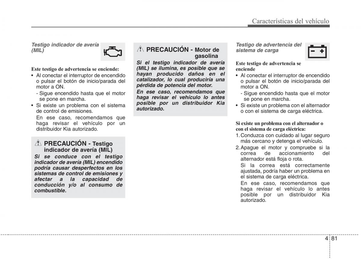 KIA Niro manual del propietario / page 183