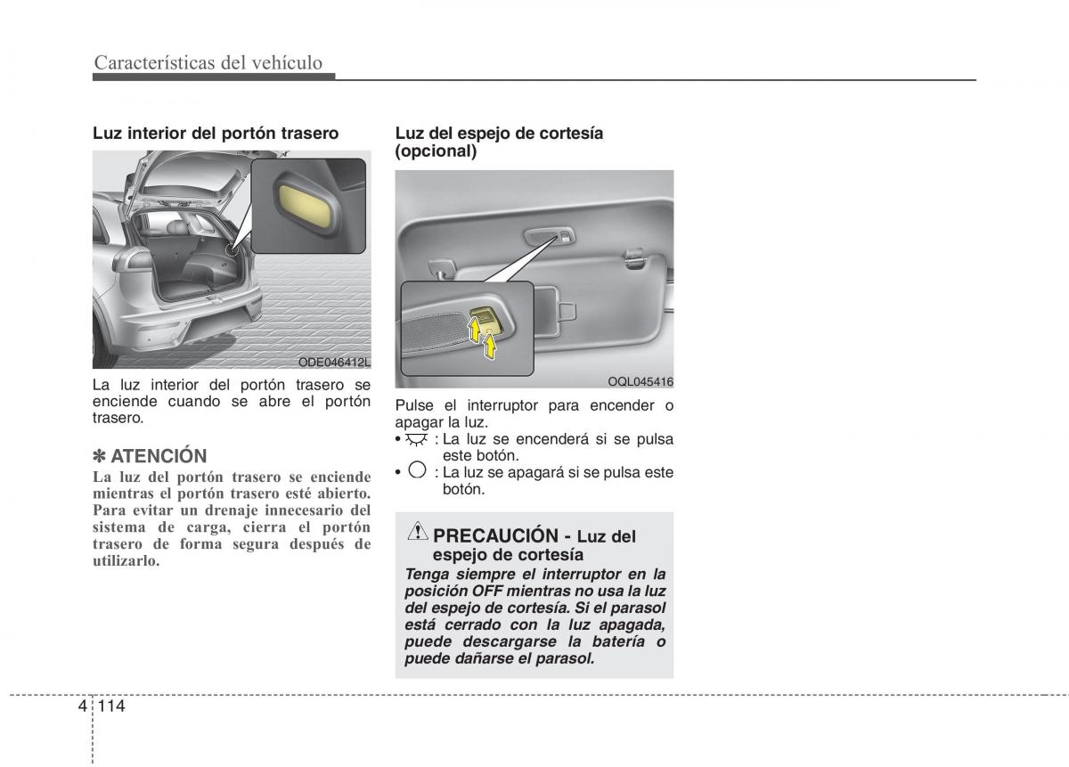 KIA Niro manual del propietario / page 216