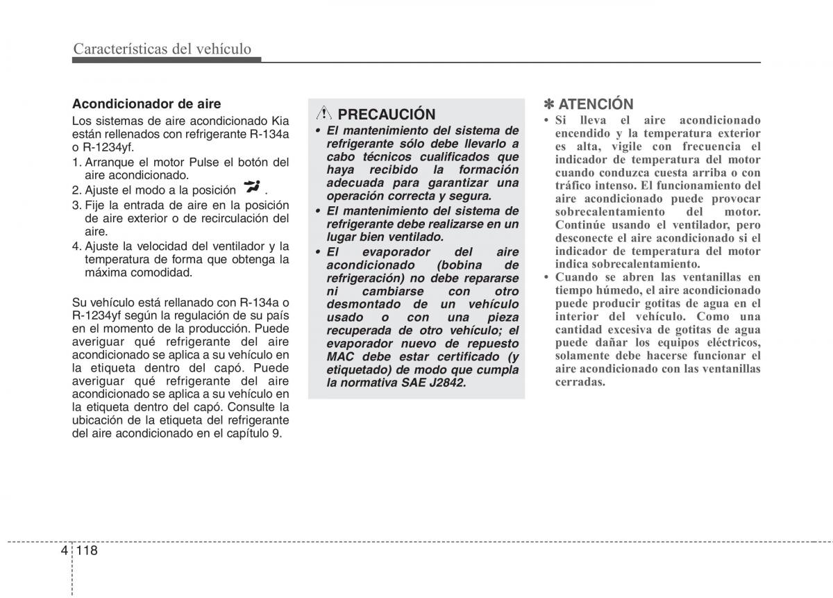 KIA Niro manual del propietario / page 220