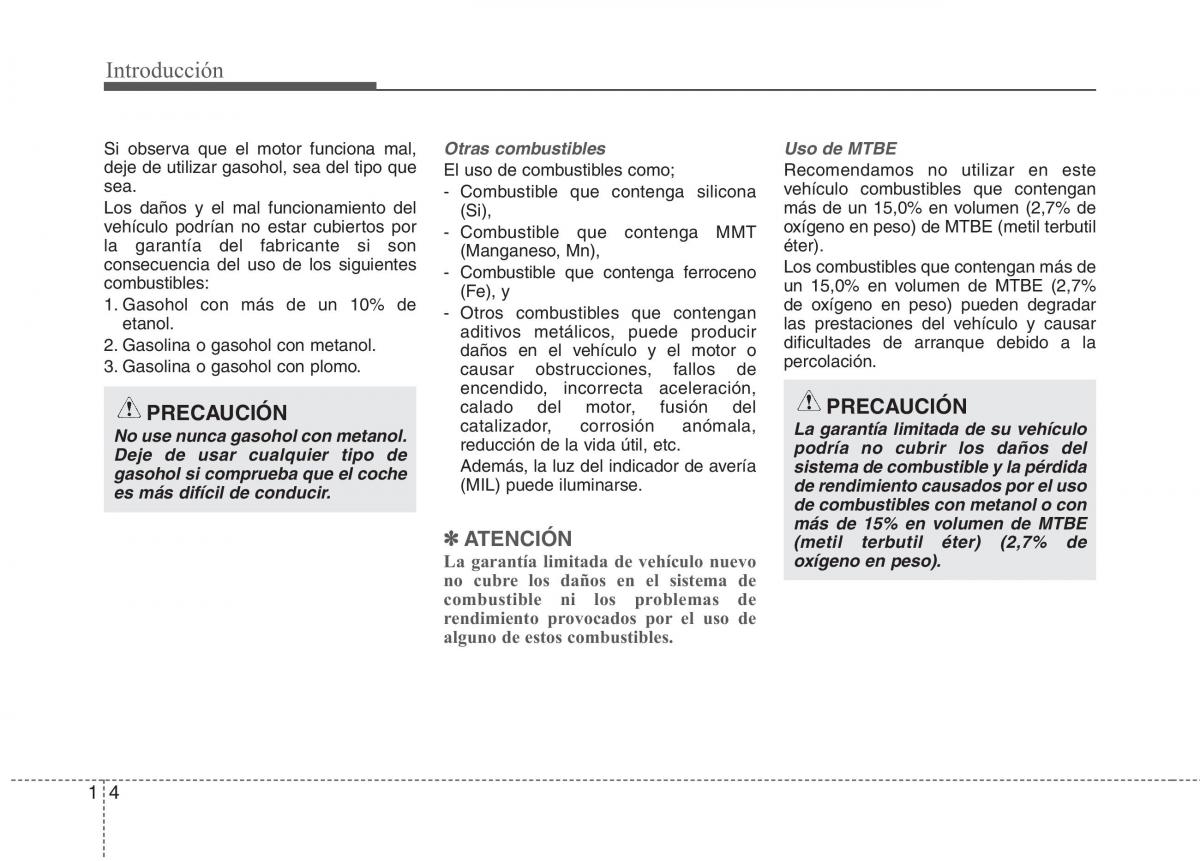 KIA Niro manual del propietario / page 23