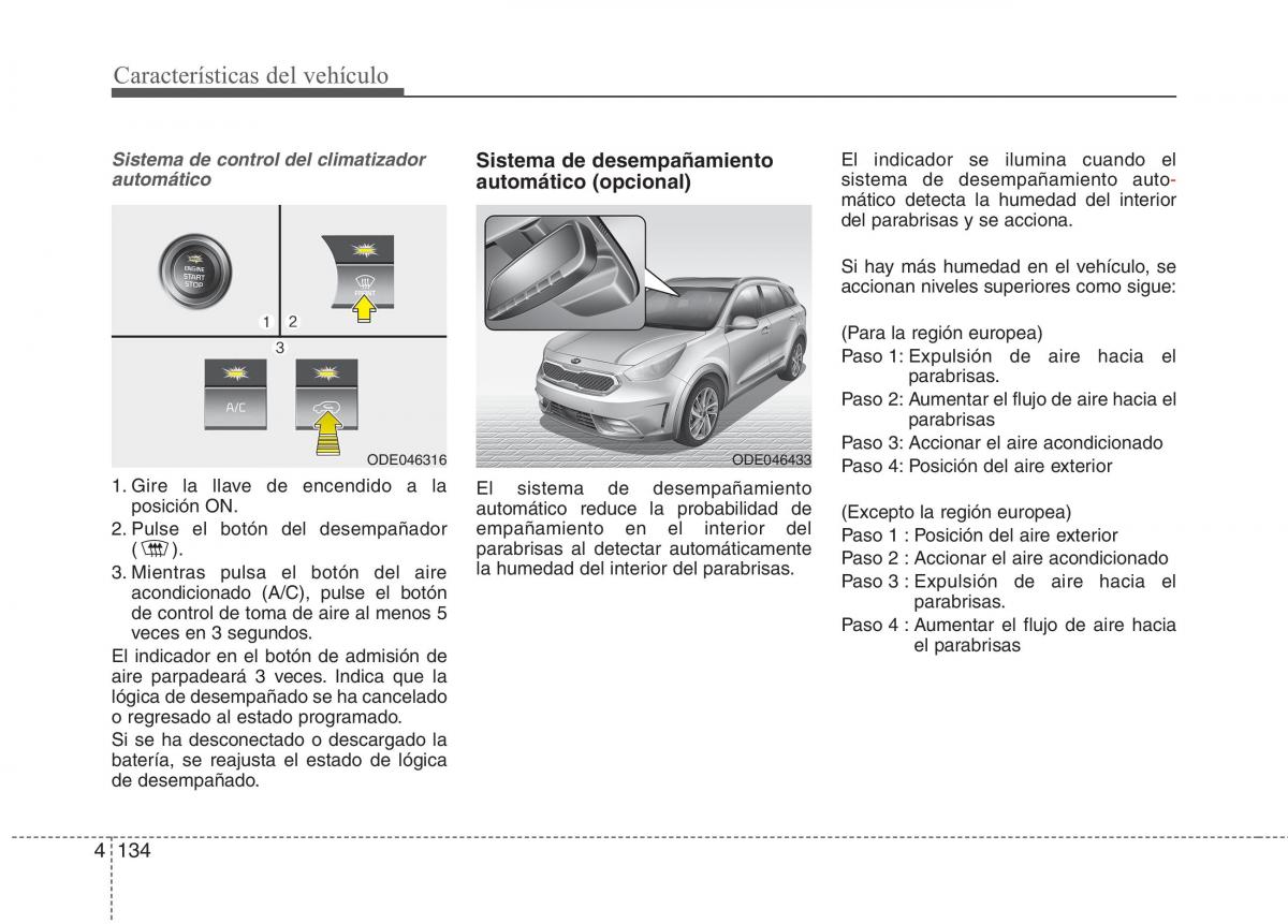 KIA Niro manual del propietario / page 236