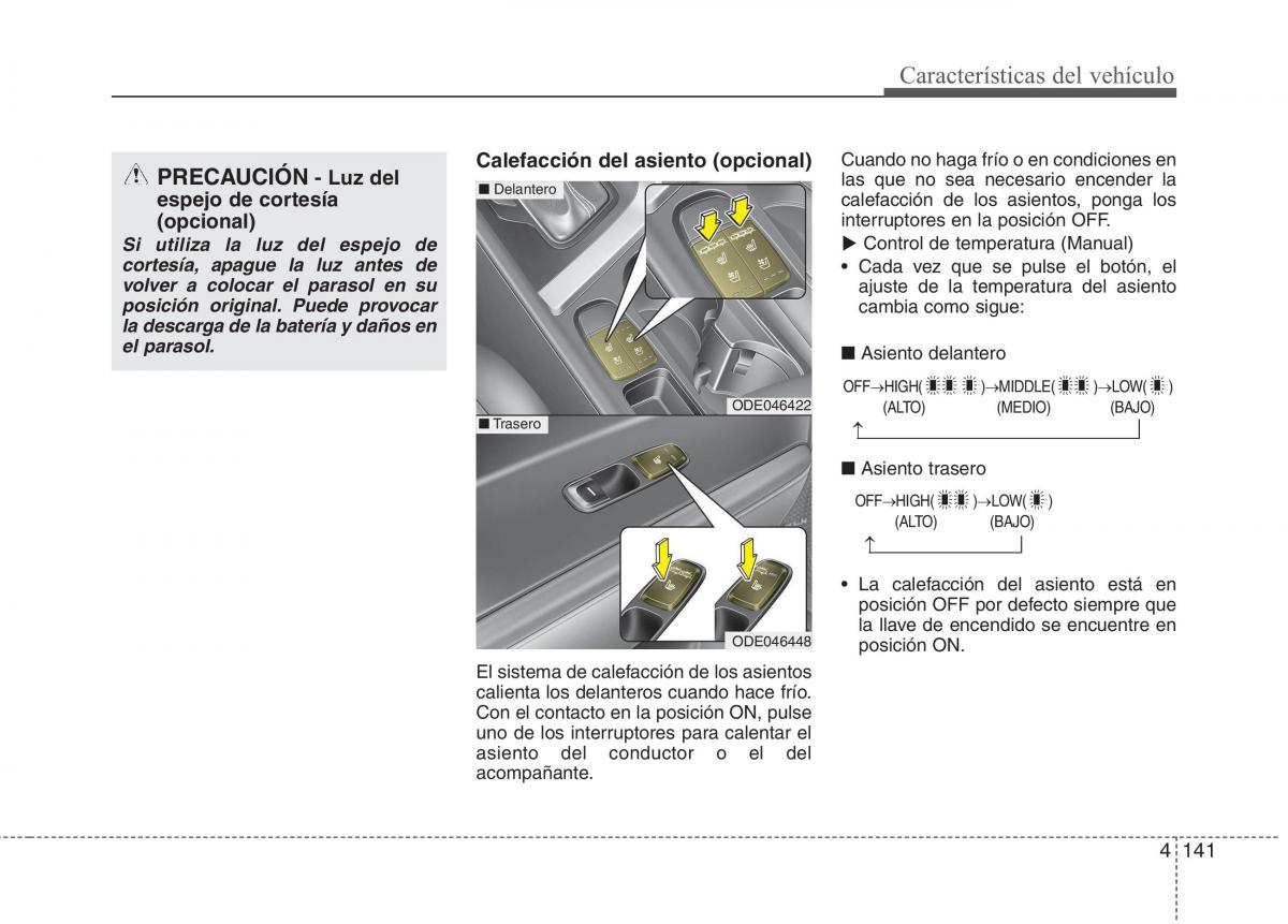 KIA Niro manual del propietario / page 243