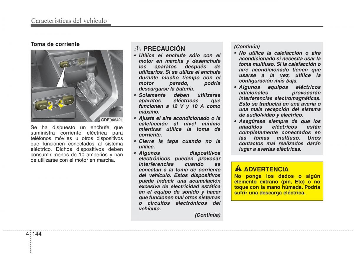 KIA Niro manual del propietario / page 246