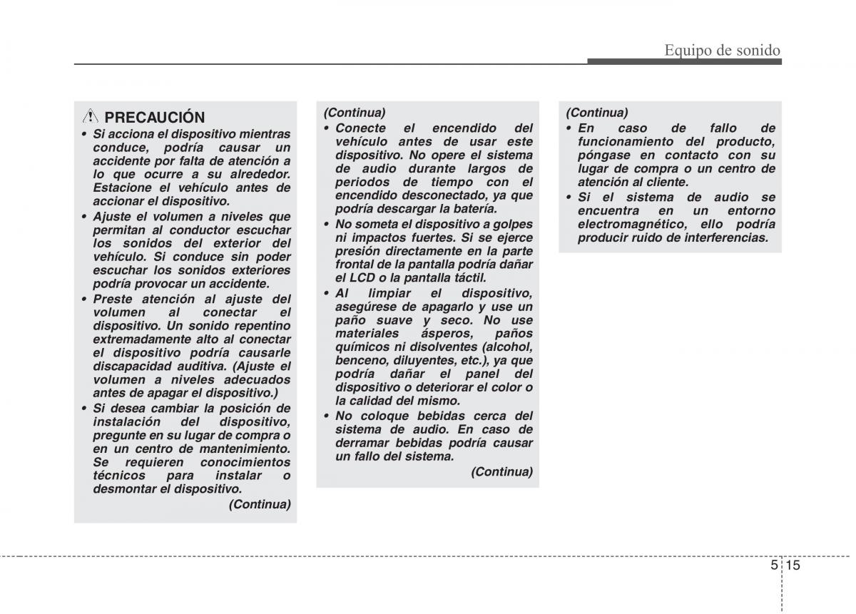 KIA Niro manual del propietario / page 270